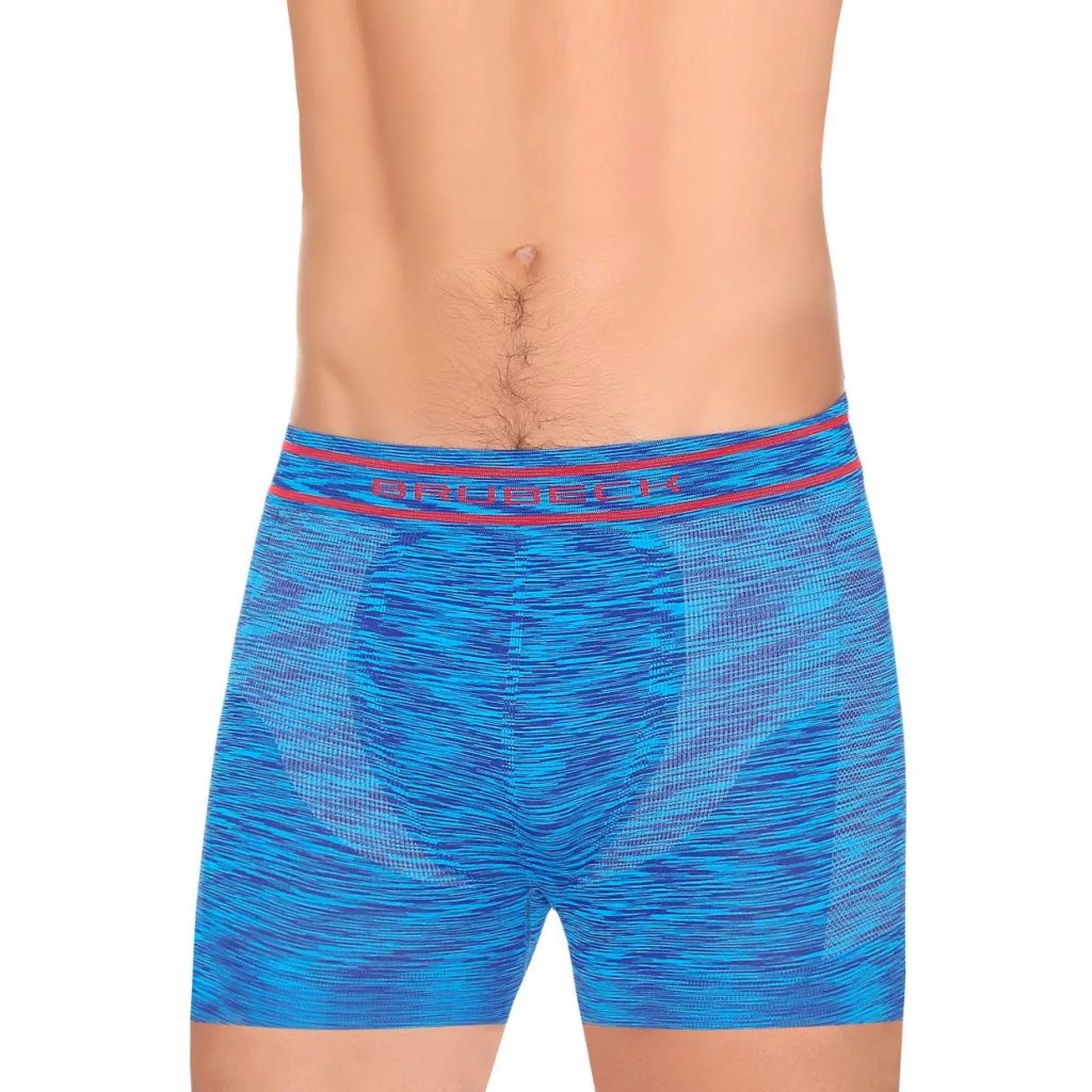 Pánske boxerky Fusion BX10780 BRUBECK (Farba / Veľkosť <img KodProduktu="2310780bxH"> vínová svetlá / XL/XXL)