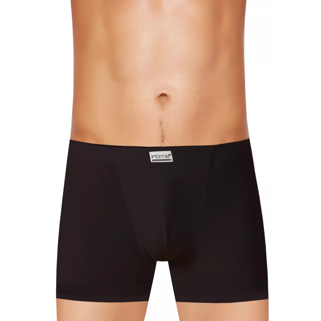 Pánske boxerky s dlhšou nohavičkou U500 Intime RISVEGLIA (Farba / Veľkosť <img KodProduktu="27500uH"> biela / S/M)