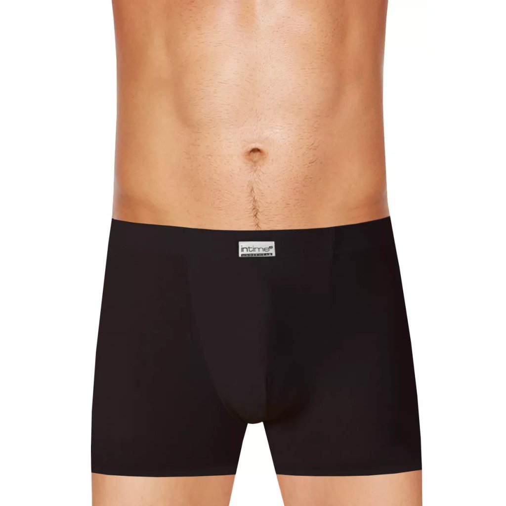 Pánske boxerky s dlhšou nohavičkou U504 Intime RISVEGLIA (Farba / Veľkosť <img KodProduktu="27504uH"> biela / S/M)