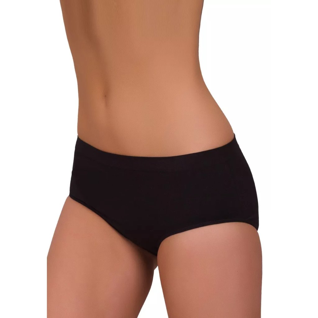 Dámske vyššia bezšvové nohavičky vzor 06-23 Hanna Style (Farba / Veľkosť <img KodProduktu="2806023H"> biela / S/M)