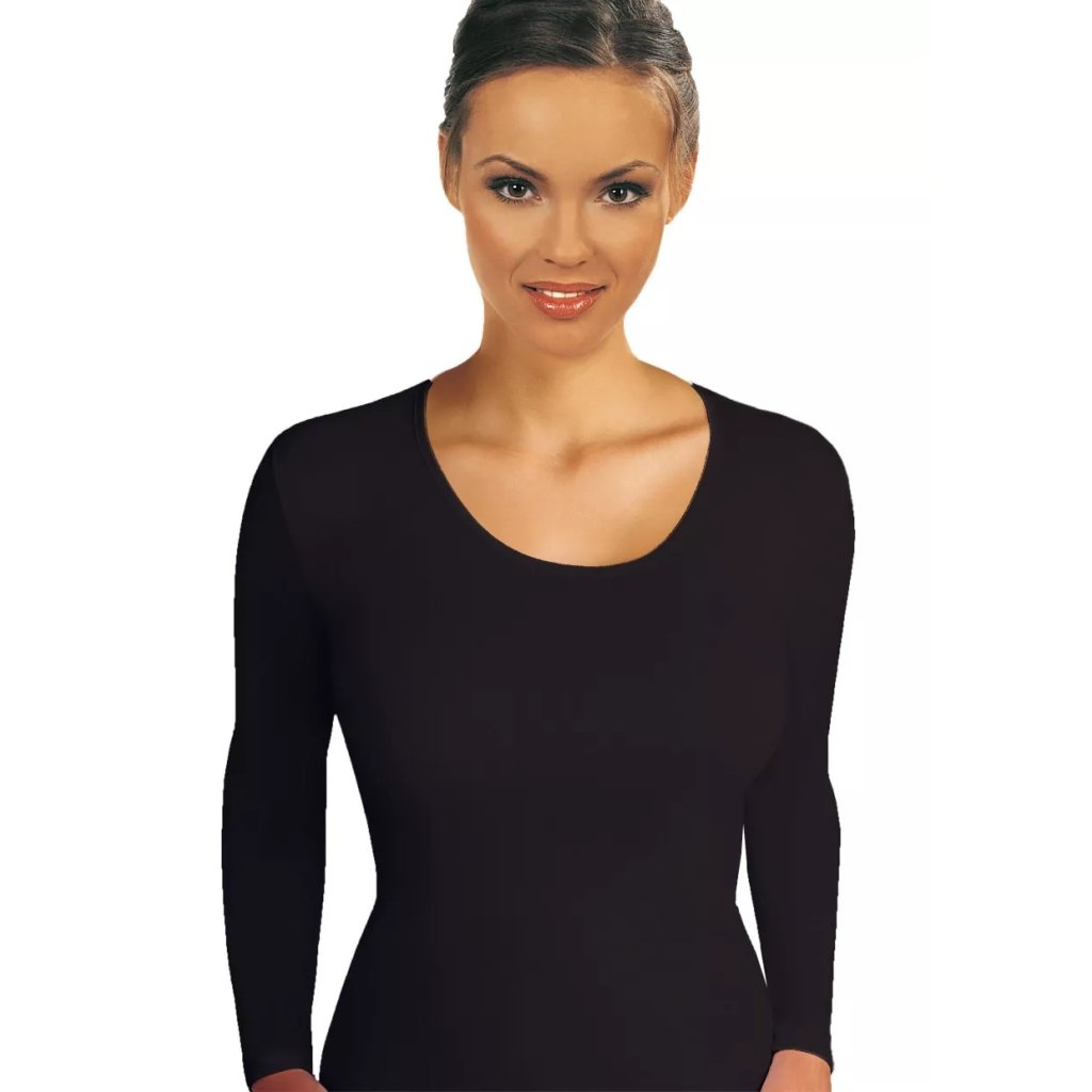 Dámske tričko s dlhým rukávom Lena Emili (Farba / Veľkosť <img KodProduktu="05143001H"> telová / 3XL/4XL)