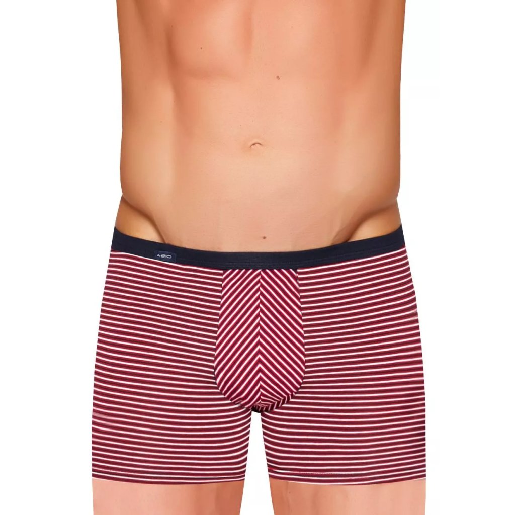 Pánske boxerky s dlhšou nohavičkou Body push-up 206Z Fabio (Farba / Veľkosť <img KodProduktu="2110121206zH"> bordo (vínová) / XL/XXL)