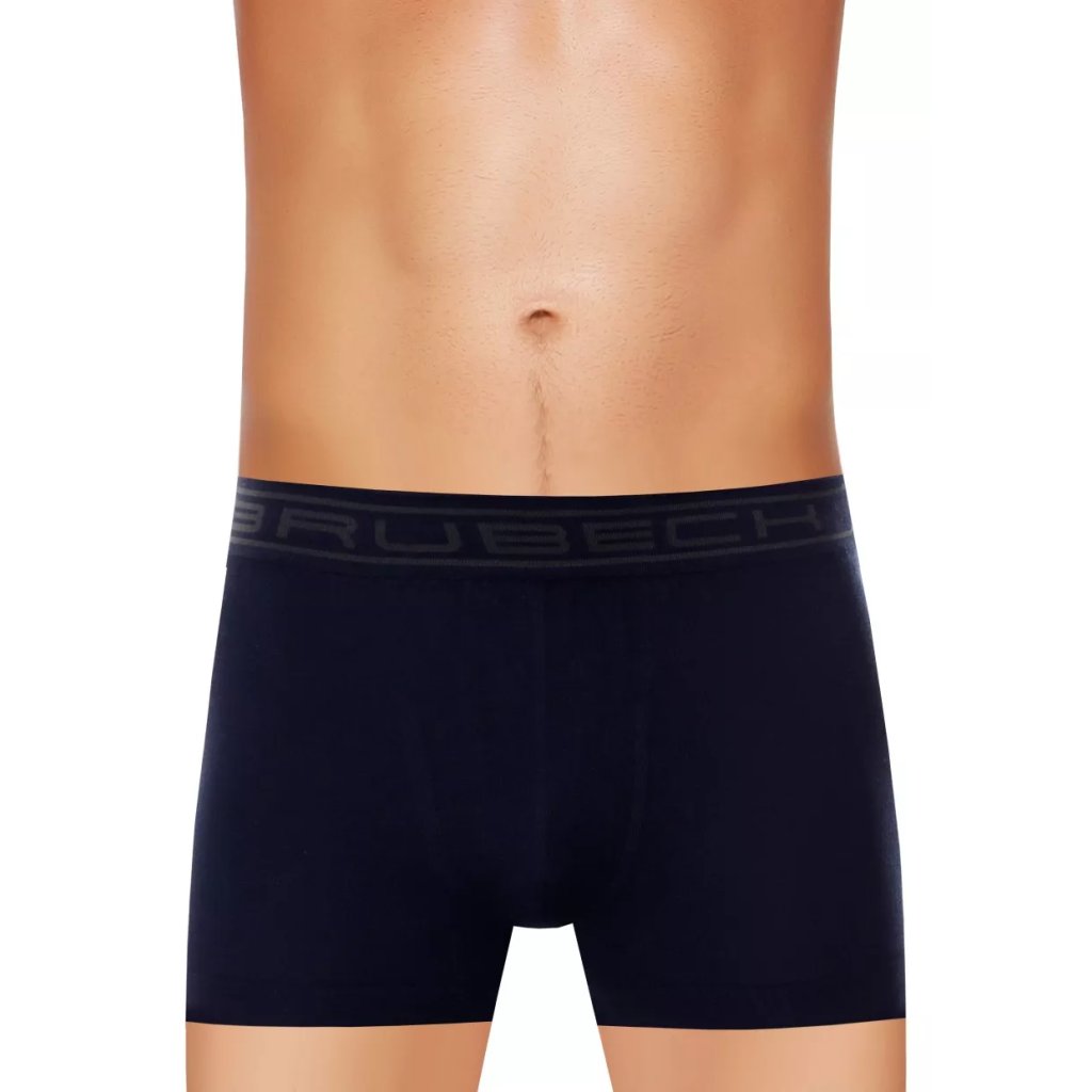 Pánske boxerky Seamless BX00501A BRUBECK (Farba / Veľkosť <img KodProduktu="2300501bxH"> šedá tmavá / XL/XXL)