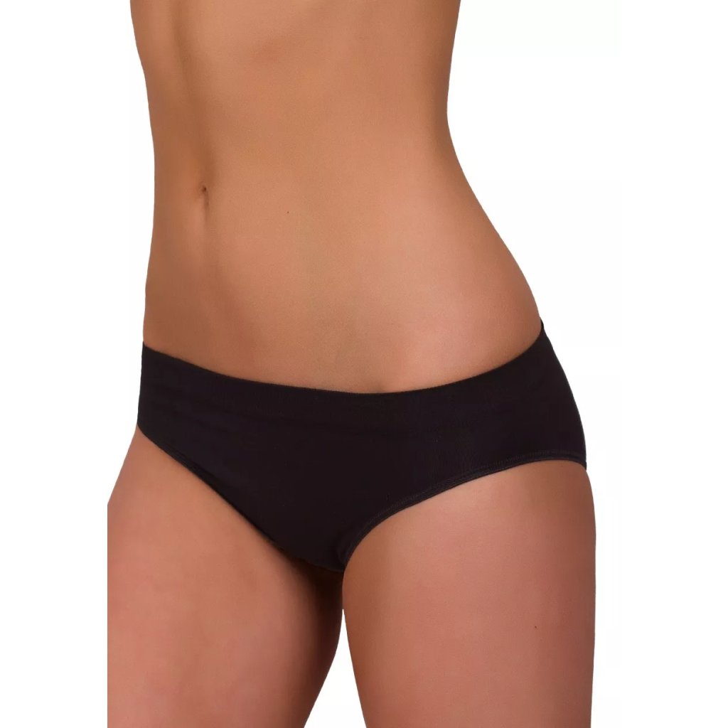 Dámske antibakteriálne bezšvové nohavičky 06-3 Hanna Style (Farba / Veľkosť <img KodProduktu="2806003H"> telová / L/XL)