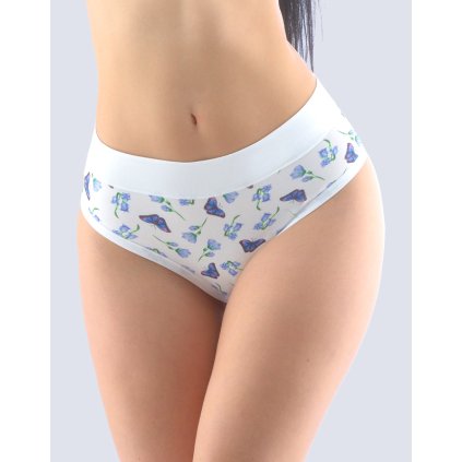 Nohavičky klasické Disco Bamboo I (Farba / Veľkosť <img KodProduktu="10256P"> biela, oceľová / XL/XXL)