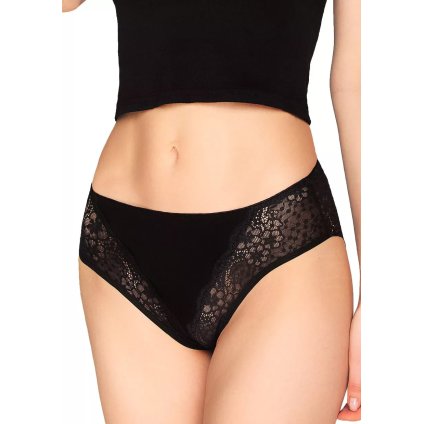 Dámske klasické nohavičky BBL 163 Babell (Farba / Veľkosť <img KodProduktu="35163bH"> čierna / L/XL)