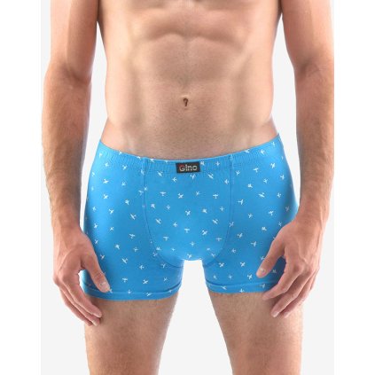 Boxerky s kratšou nohavičkou 73114P (Farba / Veľkosť <img KodProduktu="73114P"> petrolejová, sv. tyrkysová / XL/XXL)