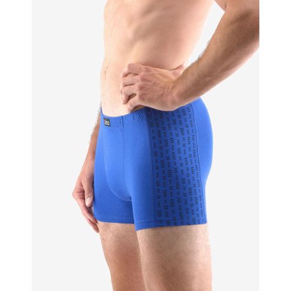 Boxerky s kratšou nohavičkou 73117P (Farba / Veľkosť <img KodProduktu="73117P"> modrá, sladkého drievka / XL/XXL)