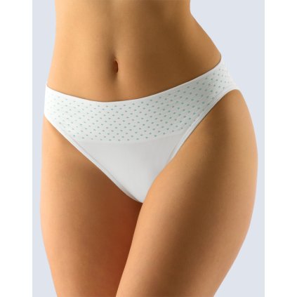 Výhodné balenie 5 kusov - Klasické nohavičky bambus 00032P (Farba / Veľkosť <img KodProduktu="00032P"> biela, pepermint / M/L)