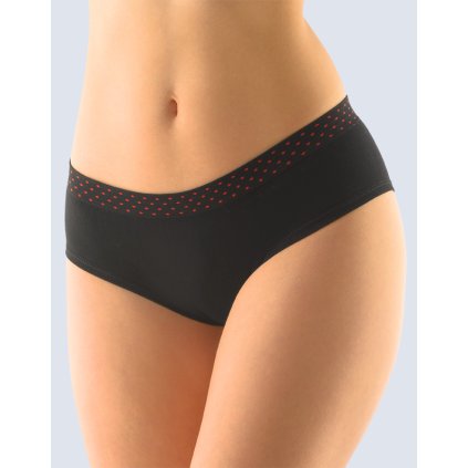 Výhodné balenie 5 kusov - Francúzske nohavičky bambusové Dots 04025P (Farba / Veľkosť <img KodProduktu="04025P"> biela, pepermint / L/XL)