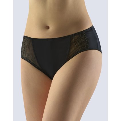 Výhodné balenie 5 kusov - Nohavičky klasické vyššia so širokým bokom 10212P (Farba / Veľkosť <img KodProduktu="10212P"> piesková / XXL/3XL)