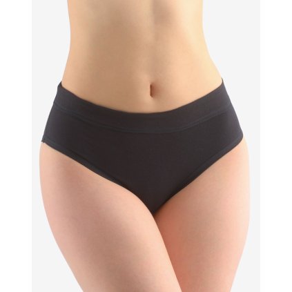 Výhodné balenie 5 kusov - Nohavičky klasické (Farba / Veľkosť <img KodProduktu="10266P"> čierna / XL/XXL)