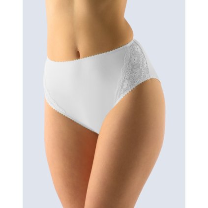 Výhodné balenie 5 kusov - Nohavičky klasické vo väčších veľkostiach 11066P (Farba / Veľkosť <img KodProduktu="11066P"> biela / L/XL)