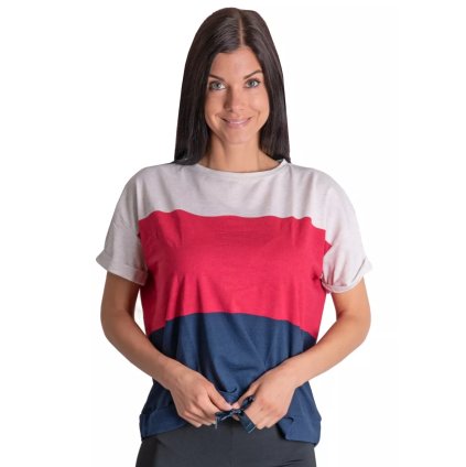 Dámska blúzka s krátkym rukávom 1120k Hajdan