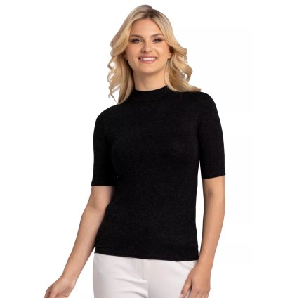 Dámska blúzka Ida s jemnou čipkou Babell (Farba / Veľkosť <img KodProduktu="35146003H"> zelená lahvová / XL/XXL)