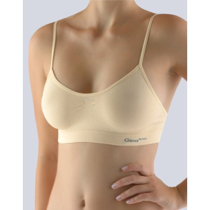 Krátky top 07010P (Farba / Veľkosť <img KodProduktu="07010P"> tm. lososová / L/XL)