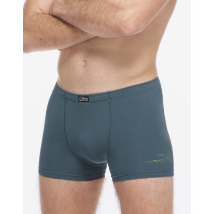 Boxerky kratšia nohavička (Farba / Veľkosť <img KodProduktu="73134P"> tm. šedá, hrášková / XL/XXL)