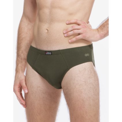 Výhodné balenie 5 kusov - Slipy so širším bokom (Farba / Veľkosť <img KodProduktu="71137P"> tm. šedá, šedohnědá / XL/XXL)