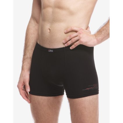 Výhodné balenie 5 kusov - Boxerky kratšia nohavička (Farba / Veľkosť <img KodProduktu="73134P"> čierna, červená / XL/XXL)