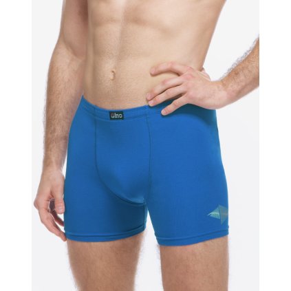 Výhodné balenie 5 kusov - Boxerky dlhšia nohavička (Farba / Veľkosť <img KodProduktu="74184P"> petrolejová, šedá / XXL/3XL)