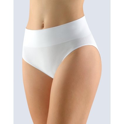 Dámske nohavičky Bamboo klasický strih 00026P (Farba / Veľkosť <img KodProduktu="00026P"> biela / S/M)