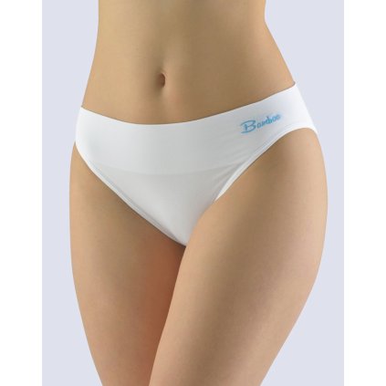 Nohavičky klasické s úzkym bokom 00045P (Farba / Veľkosť <img KodProduktu="00045P"> biela, dunaj / L/XL)