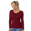 Dámske tričko Manati s dlhým rukávom Babell (Farba / Veľkosť <img KodProduktu="35148001H"> bordo (vínová) / XL/XXL)