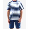 Pyžamo krátke pánske 79142P (Farba / Veľkosť <img KodProduktu="79142P"> sladovky, biela / L)