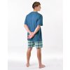 Výhodné balenie 5 kusov - Pyžamo krátke pánske (Farba / Veľkosť <img KodProduktu="79192P"> šedá, sv. šedá / XL)