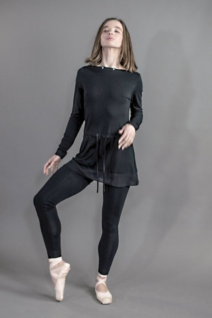 tunika lodickovy vystrih dlouhy rukav vazacka a