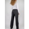 damske kalhoty rovneho strihu pruzny pas s vazackou abx 805 d