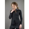 tunika dlouhy rukav limec cerny c