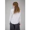 damska bila kosile rovny strih dlouhy rukav akx 814 d