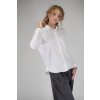 damska bila kosile rovny strih dlouhy rukav akx 814 c