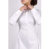 DX807 ŠATY KOŠILOVÉ DLOUHÉ BÍLÉ (4)