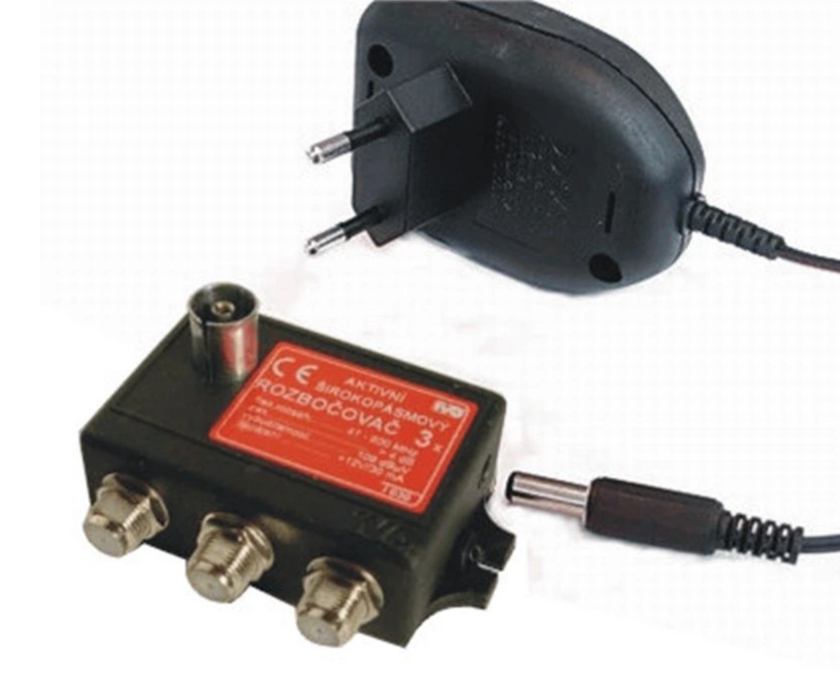 rozbočovače aktivní k přímému zapojení do ant. zásuvek