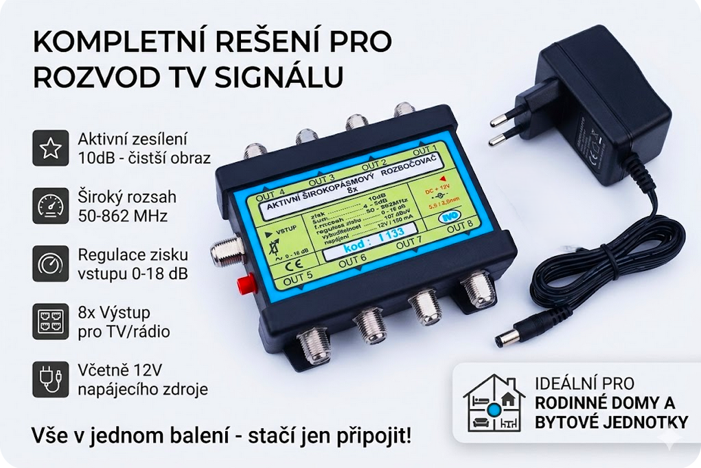 zesilovače rozvodové