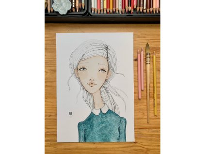 tisk A4 - Lunar Blue