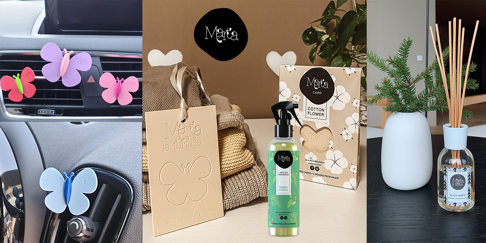 Marta, neodolatelné deodoranty a parfémy nejen pro vaše vozidlo
