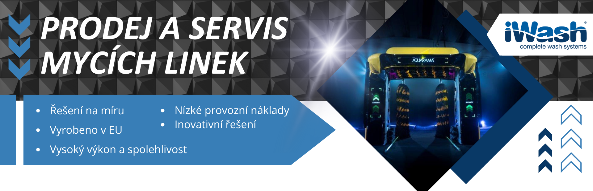 Prodej a servis mycích linek