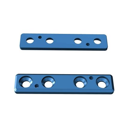 Přímé ploténky – systém 2,4 | L: 31 | Otvory: 4   (Materiál Titan)