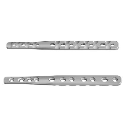 Blokované ploténky pro artrodézu karpálního kloubu –  systém 2,0 – 2,7 | L:90 | Otvory:11