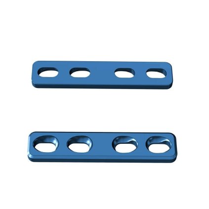 Ploténky kompresní – systém 2,4 | L: 31 | Otvory: 4  (Materiál Titan)