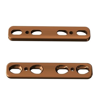 Ploténky kompresní - systém 3,5 | L:50 | Otvory: 4  (Materiál Titan)