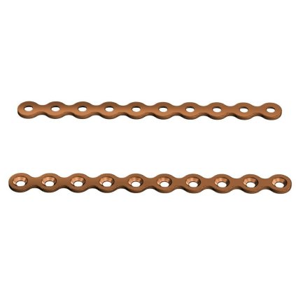 Ploténky rekonstrukční - systém 3,5 | L:118 | Otvory: 10 (Materiál Titan)