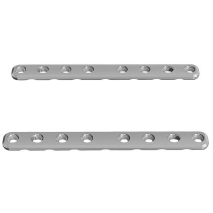 Přímé blokované ploténky - systém 3,5 | Otvory: 8 | L: 100