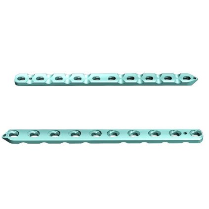 Přímé blokované ploténky - systém 4,5 | Otvory: 10 | L: 176 | Titan