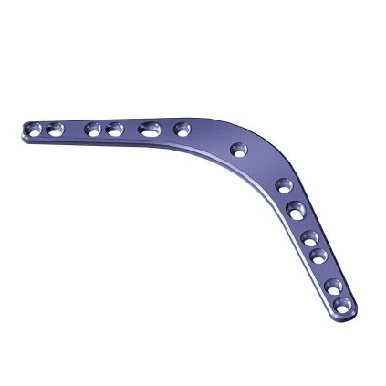 Blokované ploténky pro artrodézu loketního kloubu - systém 2,7 | L:108 | Titan