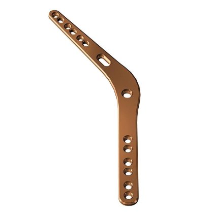 Blokované ploténky pro artrodézu pantarzální | systém 2.0-3.5 | L:134 | 140°