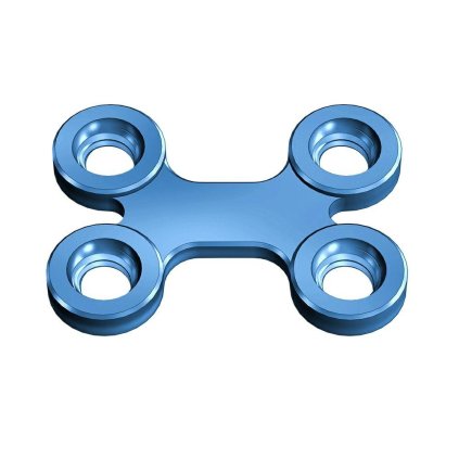 Blokovaná X-ploténka - Systém 2,4 | 20x15 | Titan